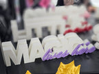 3D Printed Bookshelf Words | Decorative Book Lover Signs for Shelf Decor