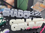 3D Printed Bookshelf Words | Decorative Book Lover Signs for Shelf Decor
