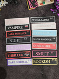Bookish Street Signs | Personalized Literary Decor for Reading Nooks & Home Libraries image 0