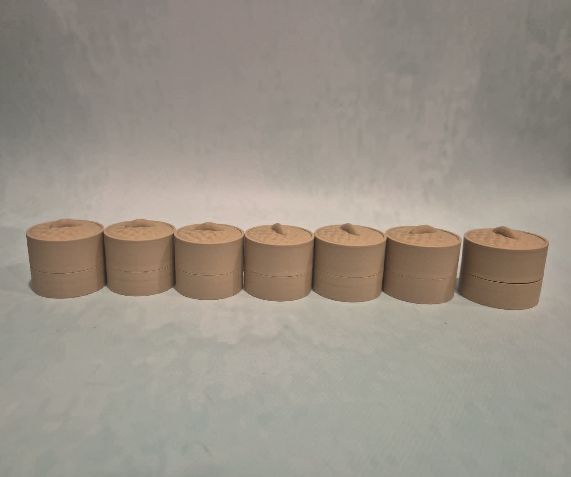 Dumpling Clicker — 3D Printed Dumpling Fidget Toy | Stress Relief Clicker