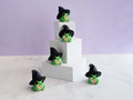Halloween Frog Fidget Clicker Witch Hat | 3D Printed Sensory Toy | Spooky Desk Decor | Halloween Gift image 0