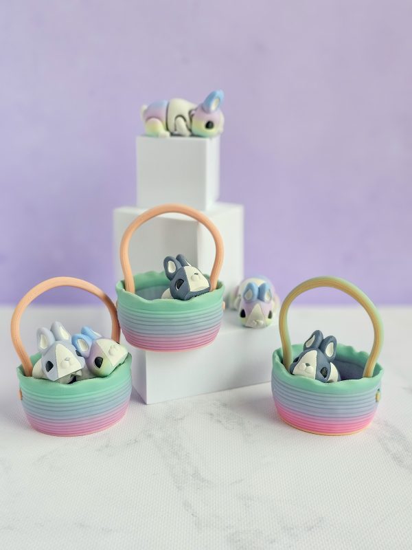 Critter - Midi Flexi Bunny in Basket