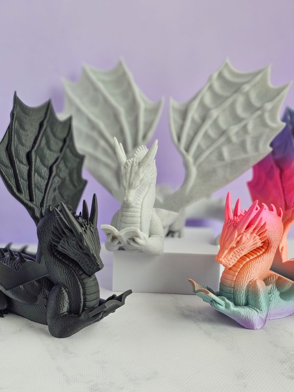 Book Decor - Book Display Dragon