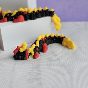 Kaida Dragon - Black, Red and Yellow