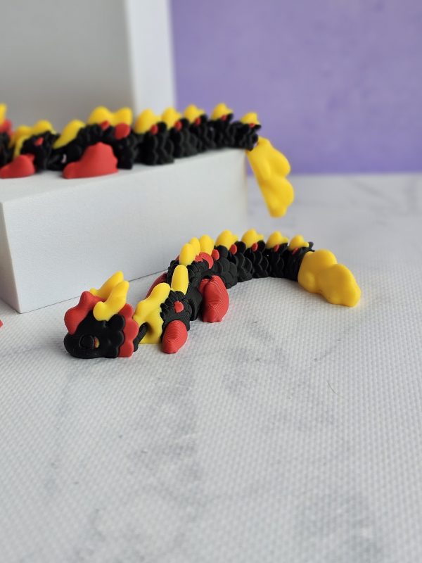 Kaida Dragon - Black, Red and Yellow