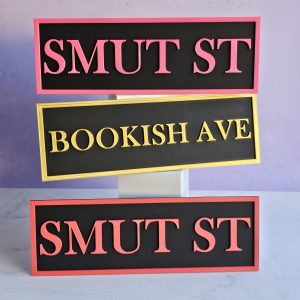 Bookish Street Signs