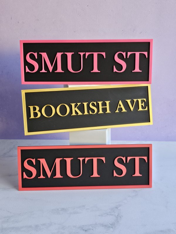 Bookish Street Signs