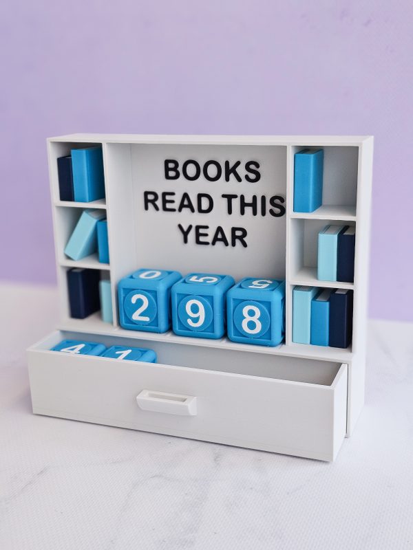 Books Read this Year Counter (Cube Version) - Image 2